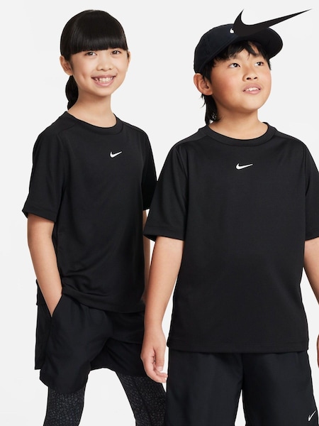 Nike Black Dri-FIT Multi + Training T-Shirt (T01150) | €11