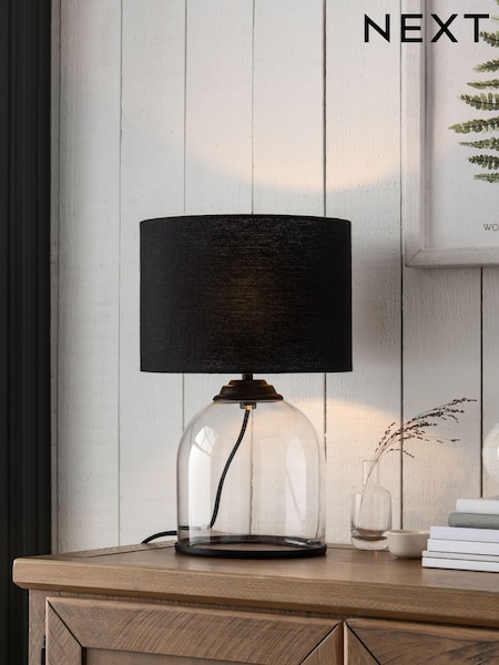 Black Gloucester Table Lamp (T01238) | €53