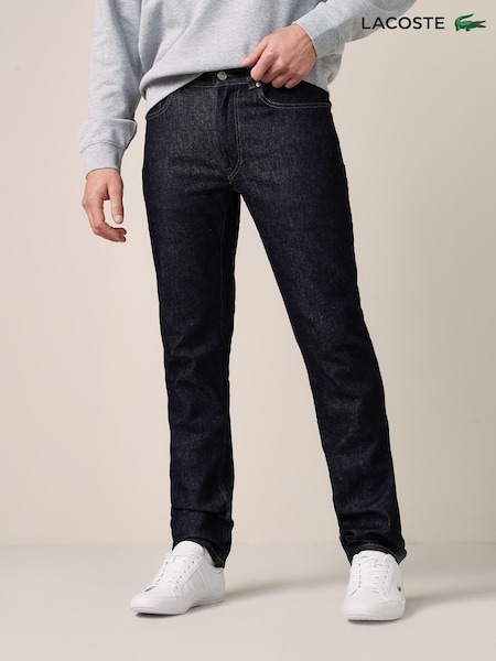 Lacoste Slim Fit Dark  Stretch Cotton Denim Jeans (T04496) | €102