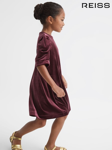 Reiss Berry Ellie Senior Velvet Dress (T06553) | € 78