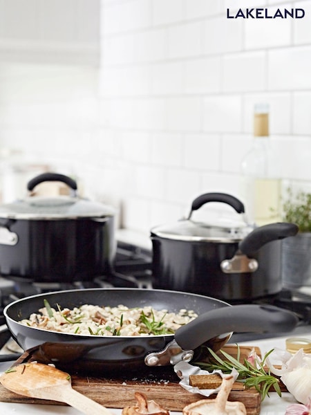Lakeland Pewter Grey Classic 16cm Aluminium Saucepan (T07455) | €44