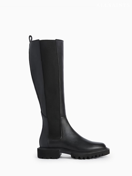 AllSaints Black Maeve Boots (T09604) | AED1,625