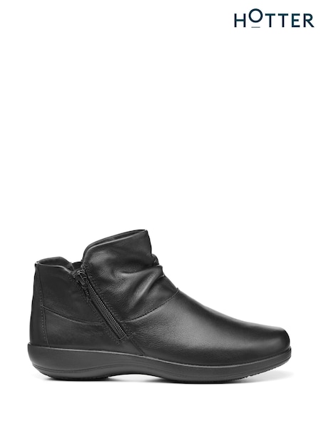 Schwarz - Hotter Murmur Stiefel mit Reißverschluss (T09674) | 146 €