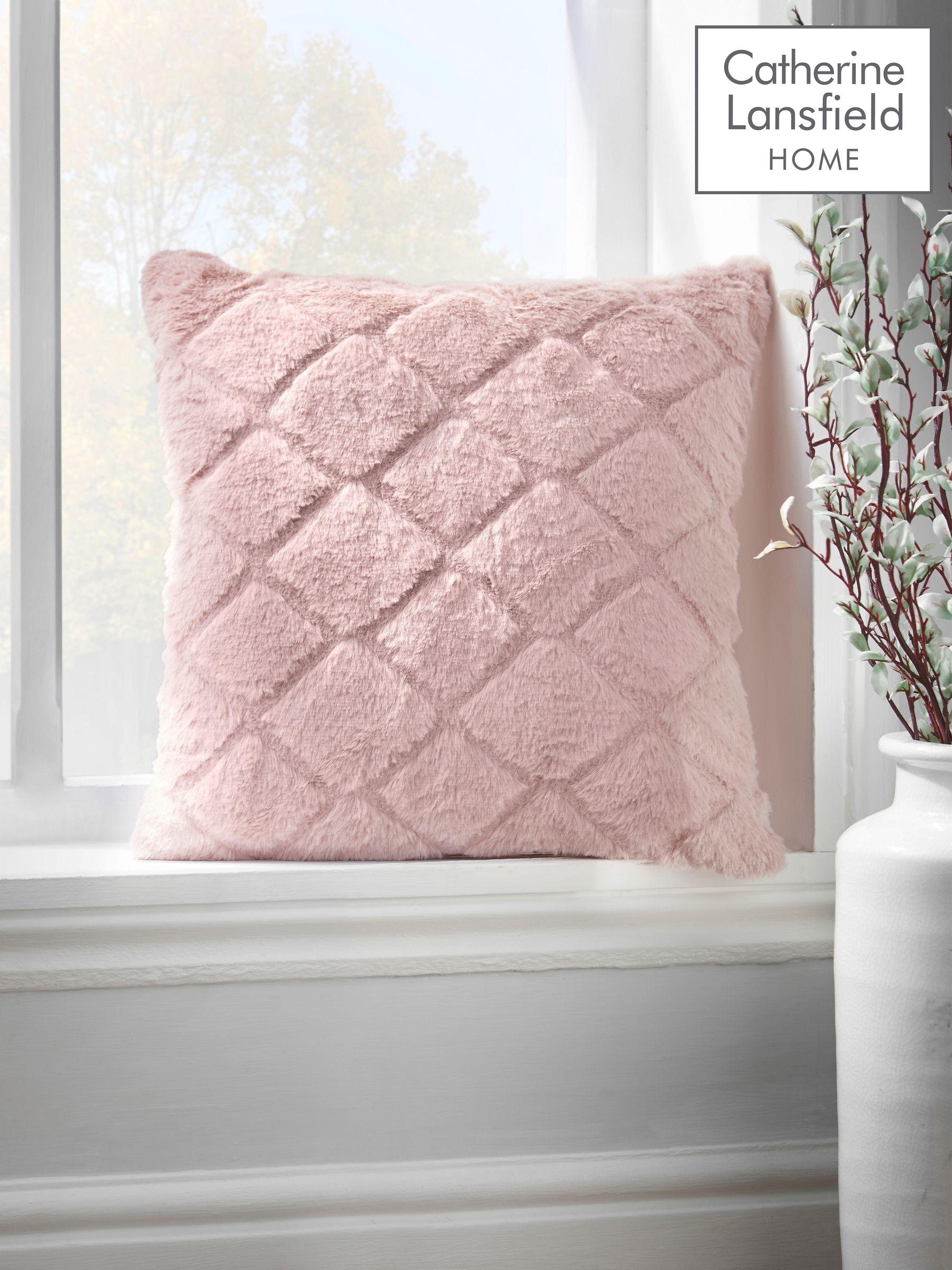 Cushions Pink Plain Square Homeware Cushionsandthrows Next Luxembourg
