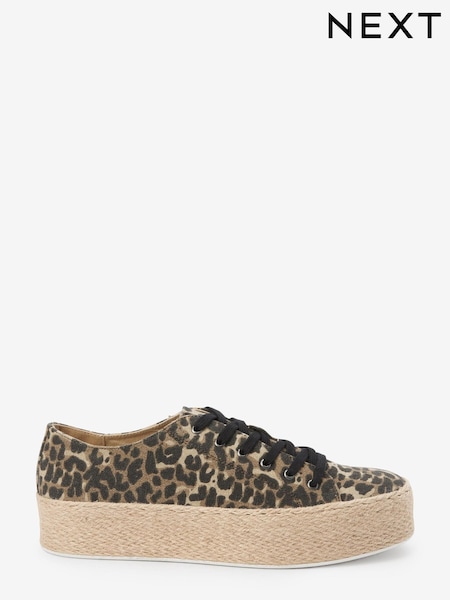 živalski vzorci - Forever Comfort® Espadrille Flatform Trainers (T10381) | € 16