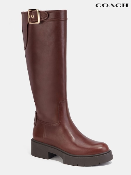 Coach Lilli Leather Calf Boots (T11352) | €147