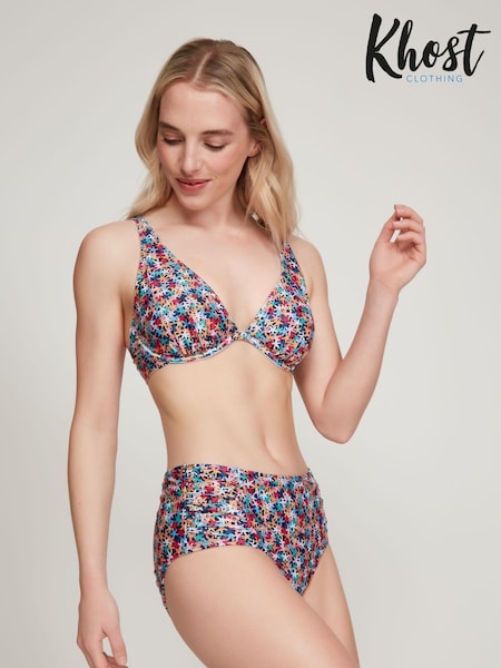 Khost Clothing Ditsy Star Print Bikini Top (T11476) | €19