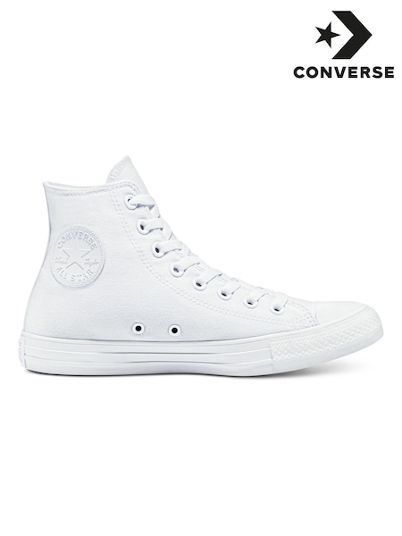 Converse White High Top Trainers (T11567) | €77