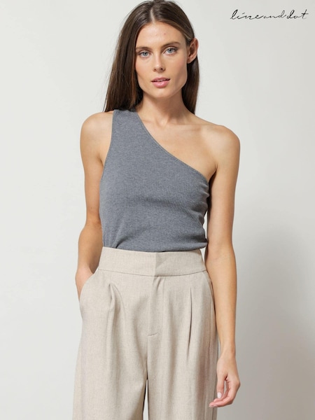 Line & Dot Grey Mila Knit Tank (T11592) | €35