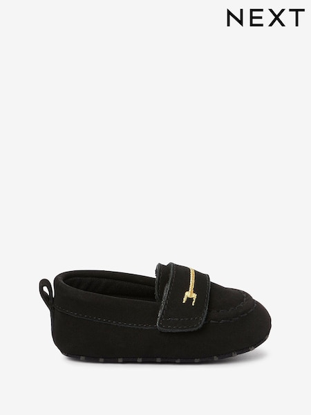 Black Snaffle Baby Shoes (0-24mths) (T12416) | 72 SAR