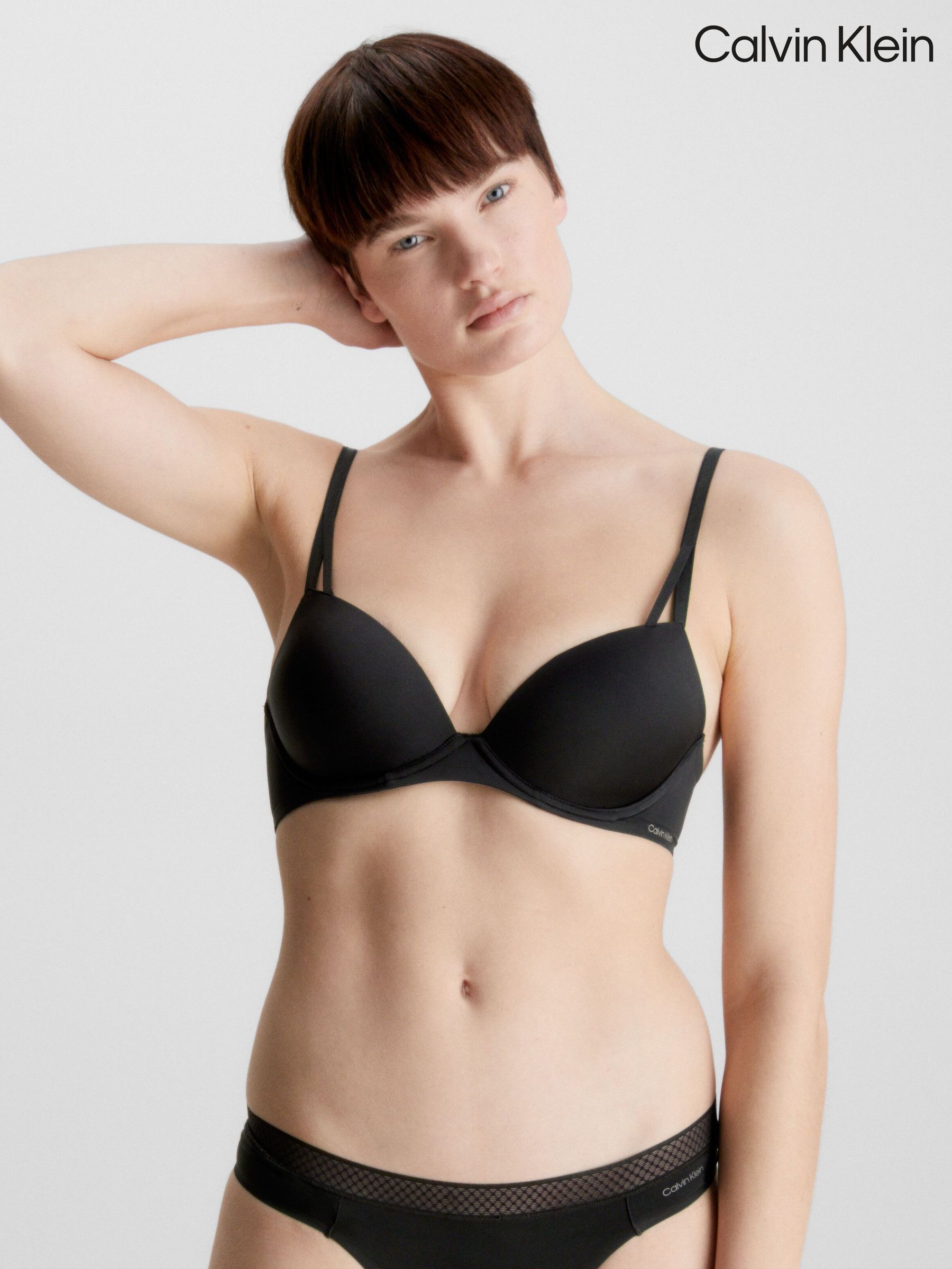 Calvin klein velvet thong set new arrivals