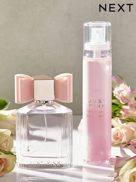 Just Pink 100ml Perfume and 145ml Body Mist Gift Set (T15038) | €26