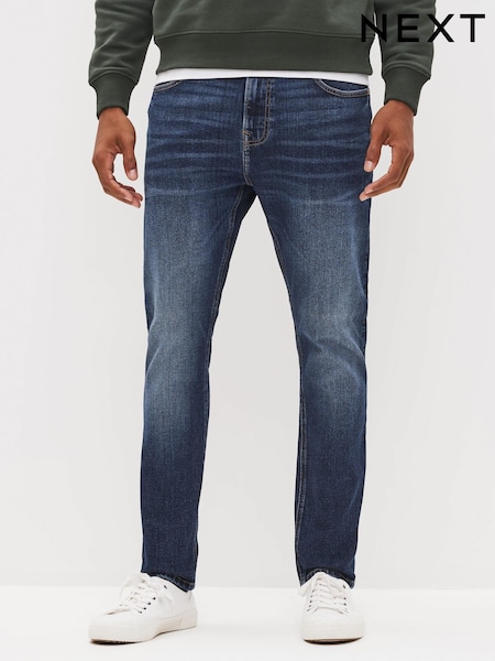 Blue Skinny Vintage Stretch Authentic Jeans (T16658) | €6