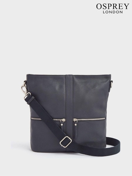 OSPREY LONDON Grainy Hide Leather Levisham Cross-Body Bag (T19934) | €121