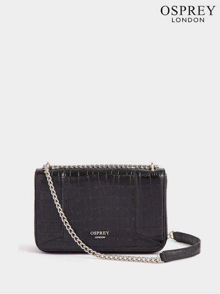 OSPREY LONDON Eloise Leather Convertible Cross-Body Shoulder Bag (T19946) | €113