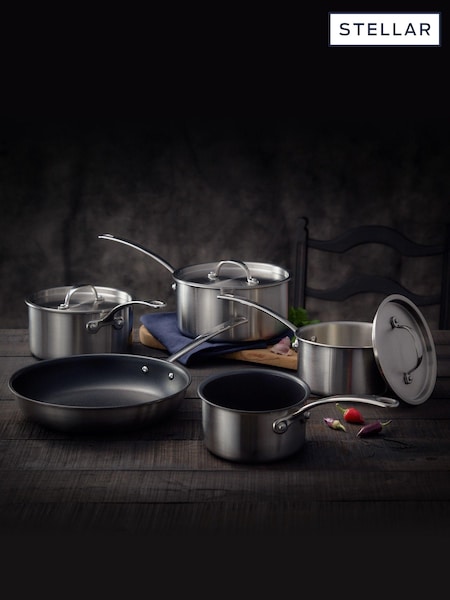 Stellar Eclipse 5 Piece Saucepan Set (T20296) | € 378