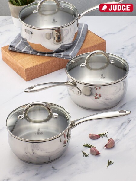 Judge Classic 3 Piece Saucepan Set (T20346) | € 117