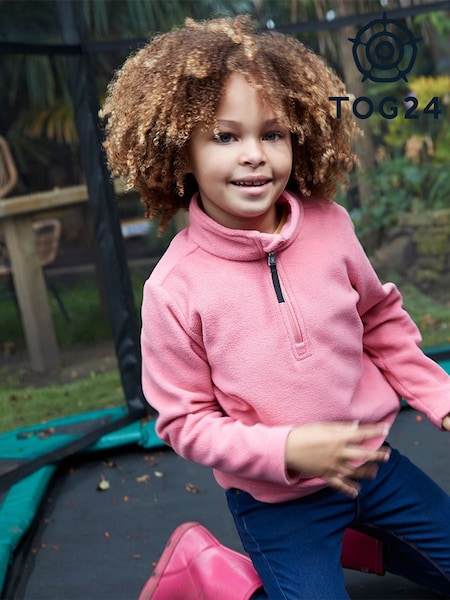 Tog 24 Pink Toffolo Zip Neck Fleece (T20818) | R$ 235