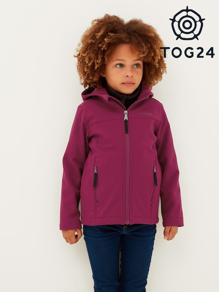 Tog 24 Pink Koroma Softshell Hooded Jacket (T20839) | €21.50