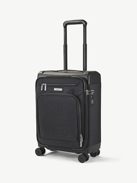 أسود - حقيبة سفر مقصورة Parker من Rock Luggage (T21076) | ‏24 ر.ع.‏