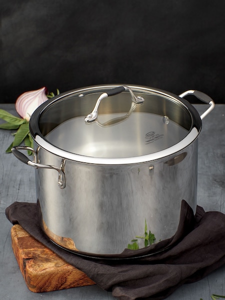 Stellar James Martin Silver Stockpot 7L (T22992) | LEI 670