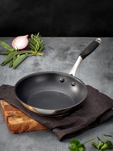 Stellar James Martin Silver Non Stick Frying Pan 20cm (T22995) | €74