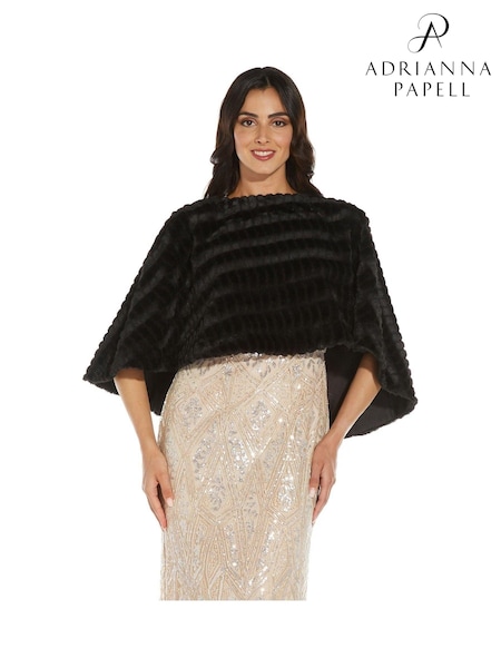 Musta - Adrianna Papell tekoturkispeite (T23209) | €158