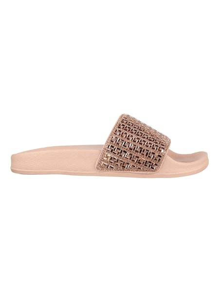 Skechers Pink Pop Ups New Spark Womens Slides (T24234) | €31