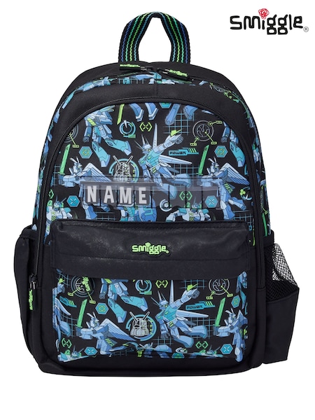 Black - Smiggle Weekend Junior Id Backpack