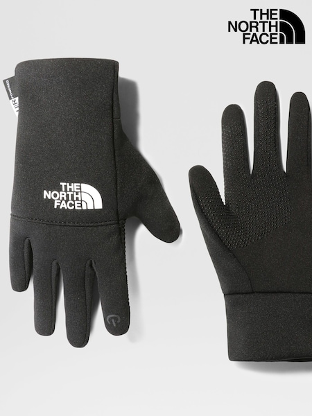 The North Face Black Kids Etip Gloves (T28392) | $61