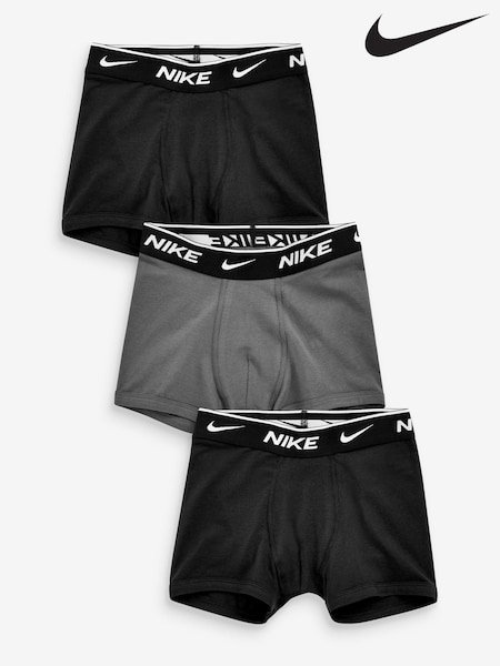 Nike Grey/Black Kids Boxers 3 Packs (T29058) | €32