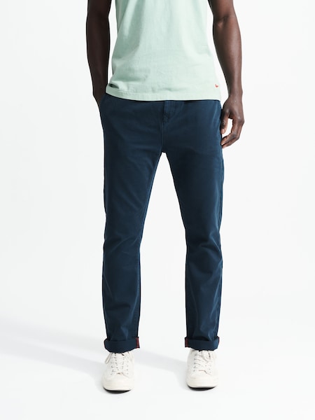 Синий - Aubin Belton Tapered Leg Chinos (T33727) | €118