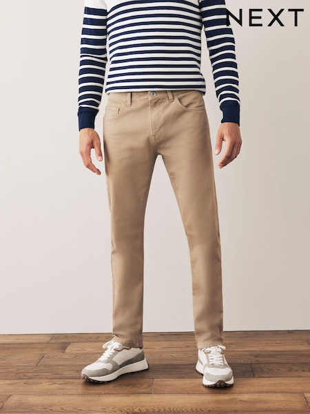 Lumière bronzée - Slim Fit (Slim Fit) - Jeans stretch colorées (T35789) | € 9