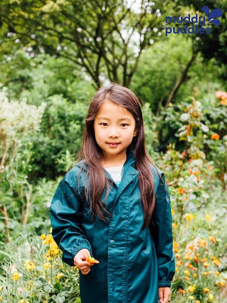 Muddy Puddles Green Originals Waterproof Jacket (T36741) | kr570 - kr590