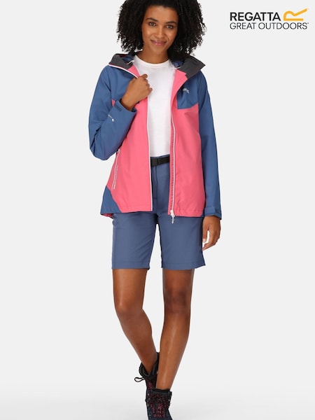 Regatta Pink Raddick Waterproof Jacket (T37037) | €66
