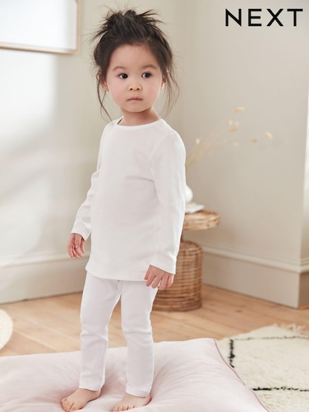 Weiß - 2 Pack Kind To Skin Leggings (9mths-12yrs) (T37409) | 8 € - 12 €