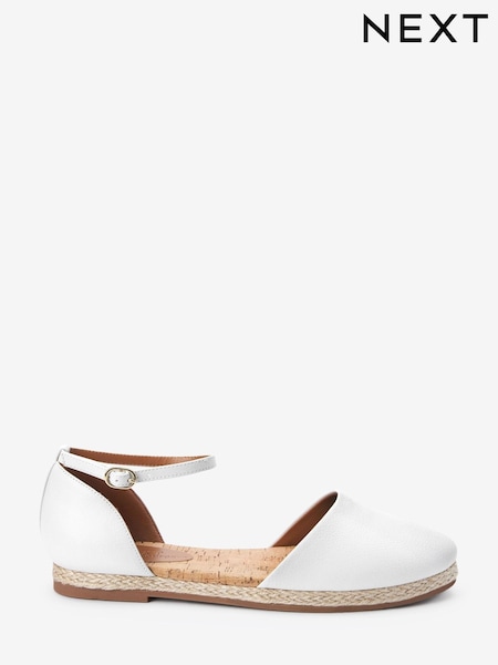 Bela - Closed Toe Ankle Strap Espadrille Shoes (T37874) | € 19