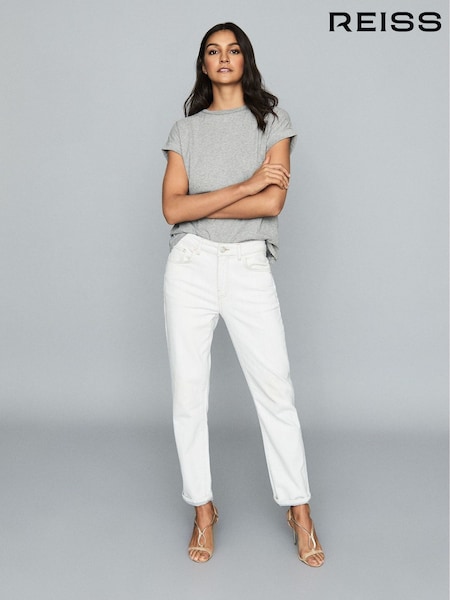 Reiss Tereza Cotton-Jersey T-Shirt (T39963) | ‏252 د.إ.‏