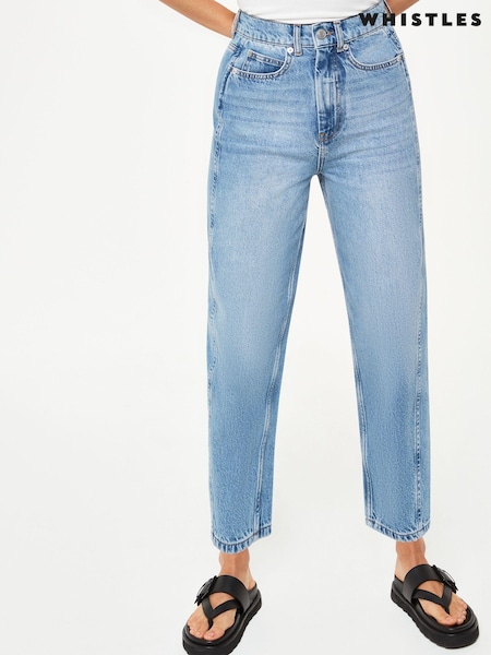Kevyt pesu - Whistles Petite Authentic Barrel Leg 100% Cotton Jeans (T40099) | €150