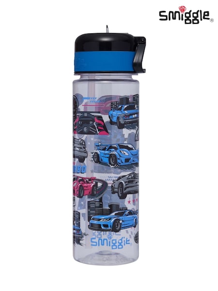 Black - Smiggle Aspire Plastic Drink Bottle 650ml