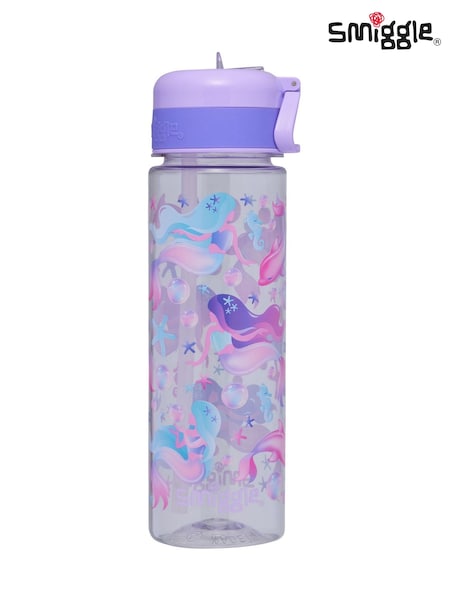 Purple - Smiggle Aspire Plastic Drink Bottle 650ml