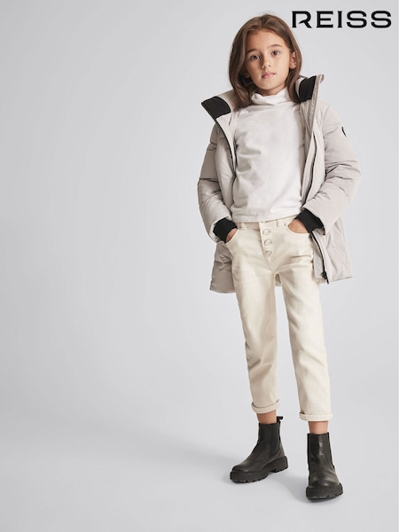 Reiss Astrid Junior Hooded Puffer Jacket (T43407) | AED648