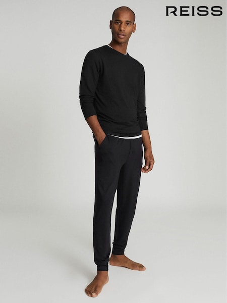Reiss Charcoal Ward Jersey Tracksuit Joggers (T43532) | €104