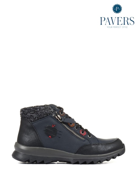 Pavers Ladies Lace-Up Ankle Boots (T43975) | ₪226