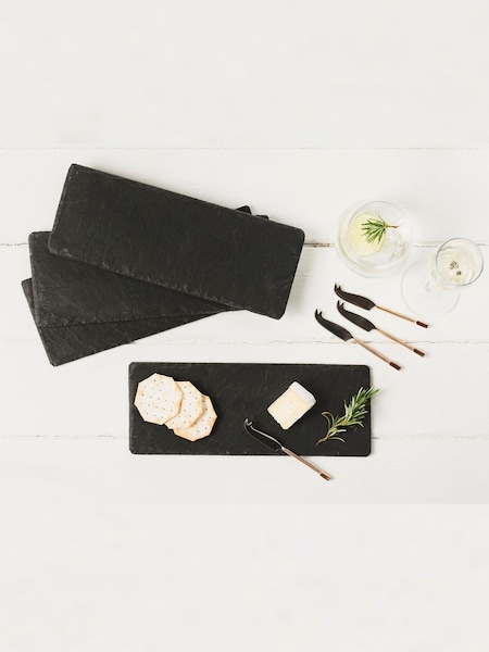 The Just Slate Company Set of 4 Copper Mini Cheese Knives (T44590) | €34