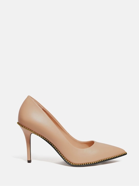 Coach Waverly Leather Pointed Court Shoes (T44714) | €149