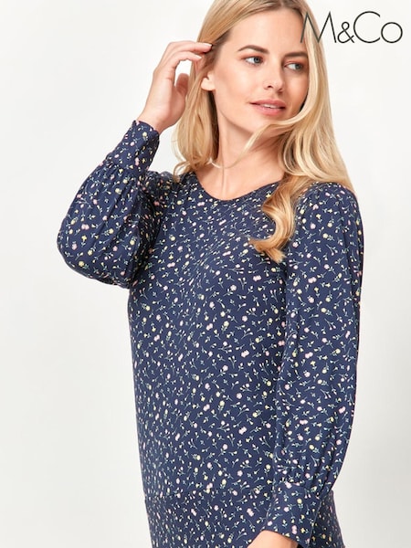 M&Co Petite Ditsy Floral Top (T45101) | €10