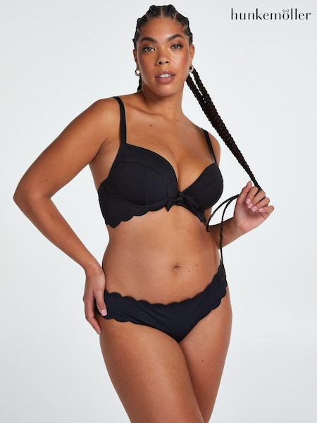 Hunkemöller Black Scallop Rio Bikini Bottoms (T45711) | 12 €