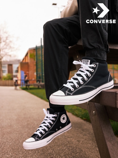 Negro - Converse Malden Street Mid Trainers (T47839) | 85 €