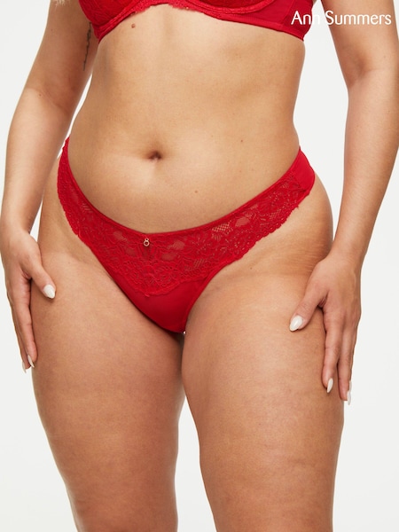 Rot - Ann Summers Sexy Spitzentanga (T48561) | 4 €